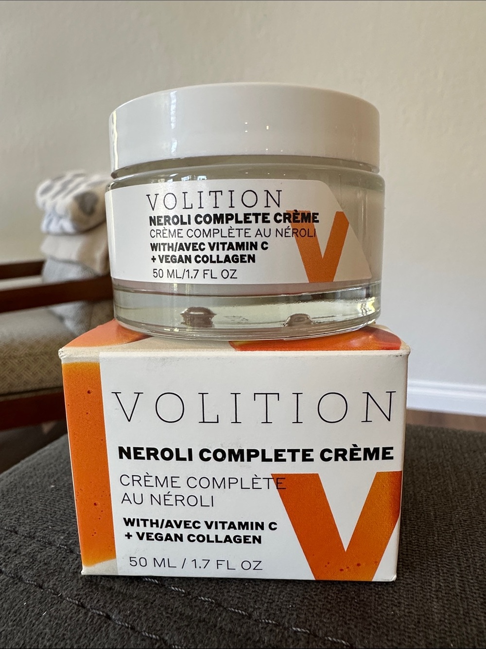 Volition Neroli Complete Face Creme. NIB